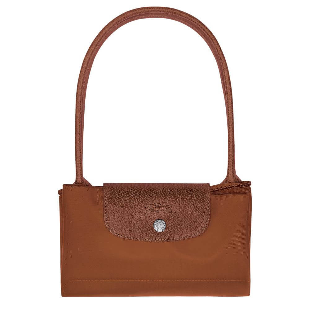 Longchamp Le Pliage Green Cognac Shoulder Bag S Jarrolds Norwich